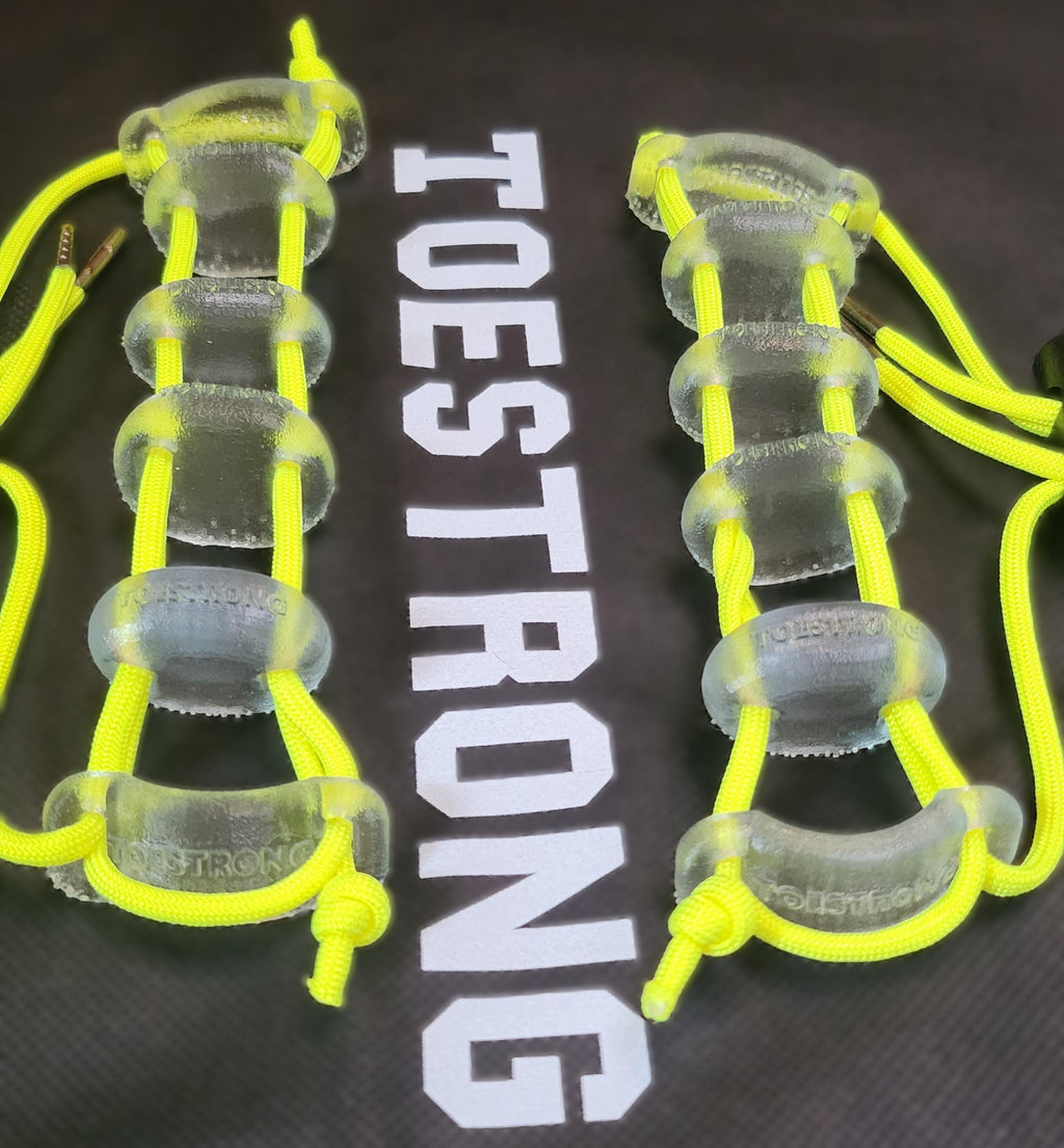 ToeStrong Spacers: Patented Bio-Medical Foot Stretching Device
