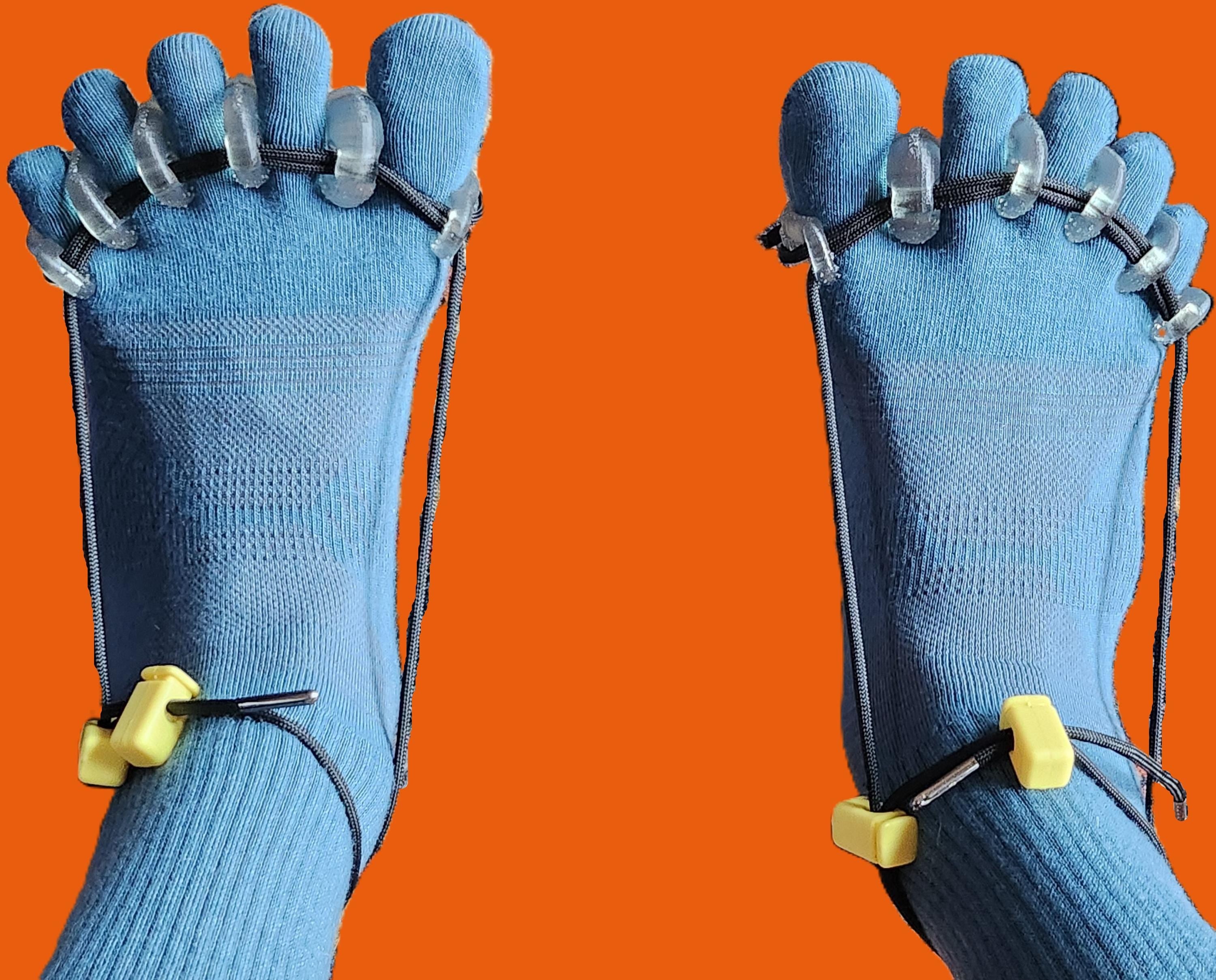 ToeStrong Spacers: Patented Bio-Medical Foot Stretching Device