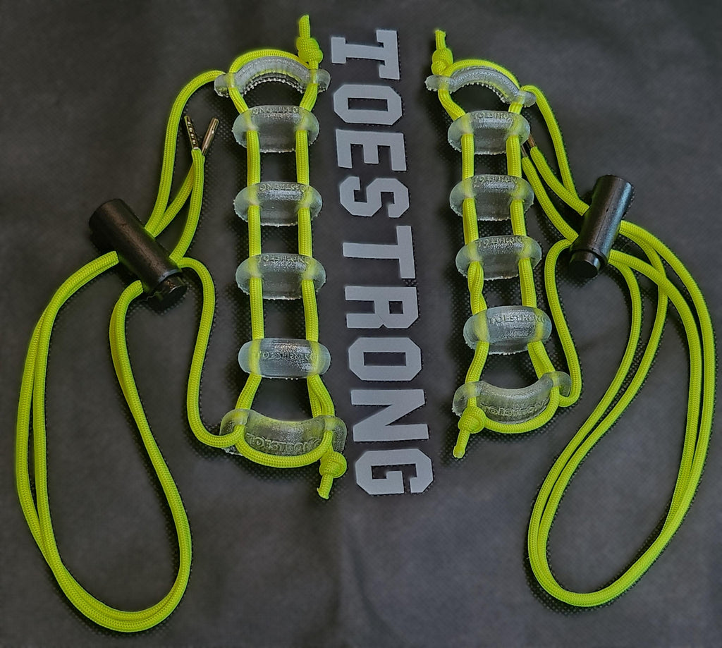 ToeStrong Spacers: Patented Bio-Medical Foot Stretching Device
